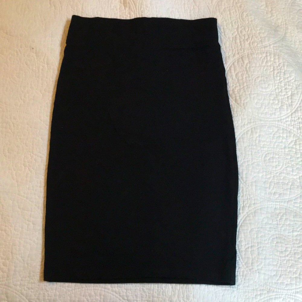 Black Pencil Skirt